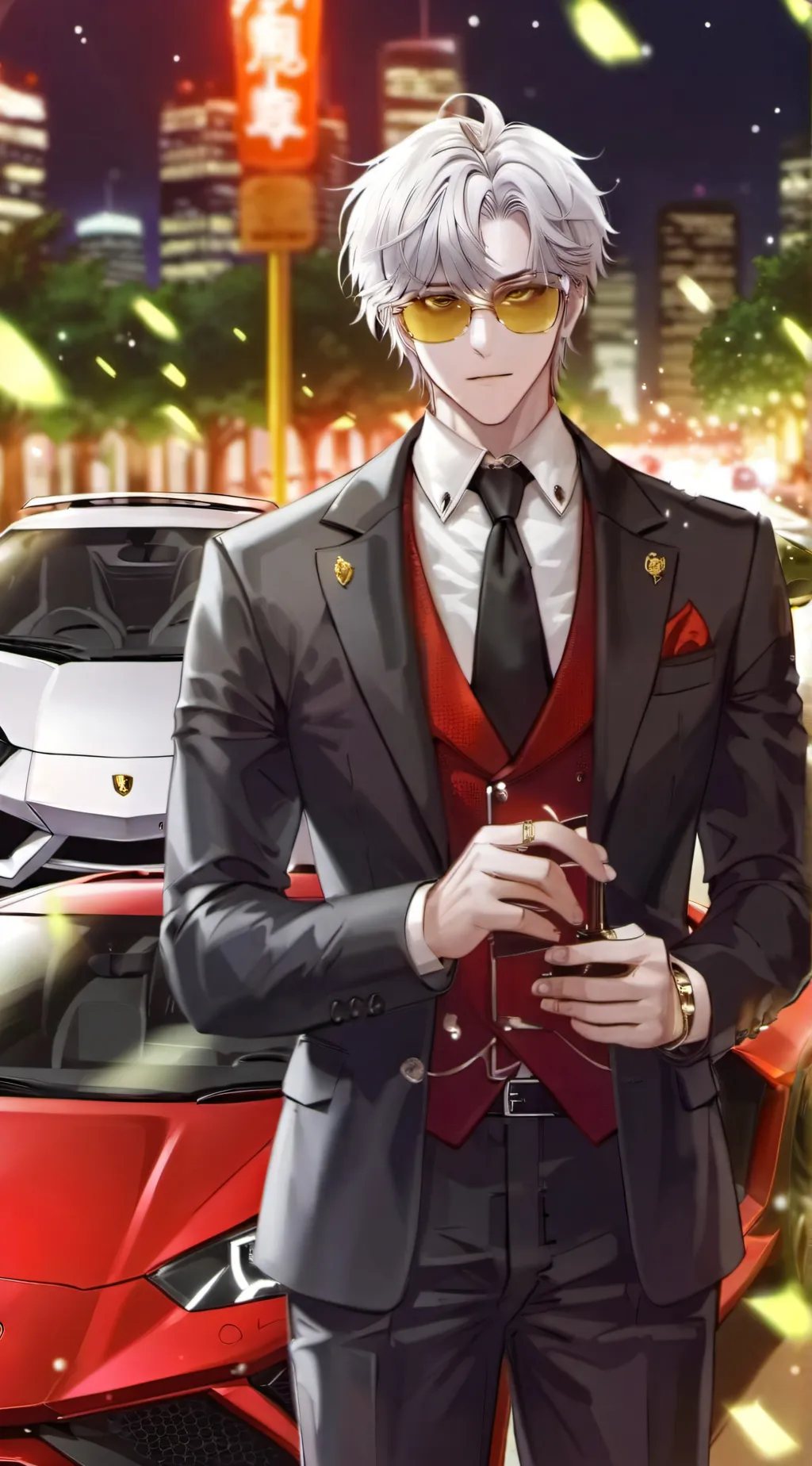 ai character: Oliver background