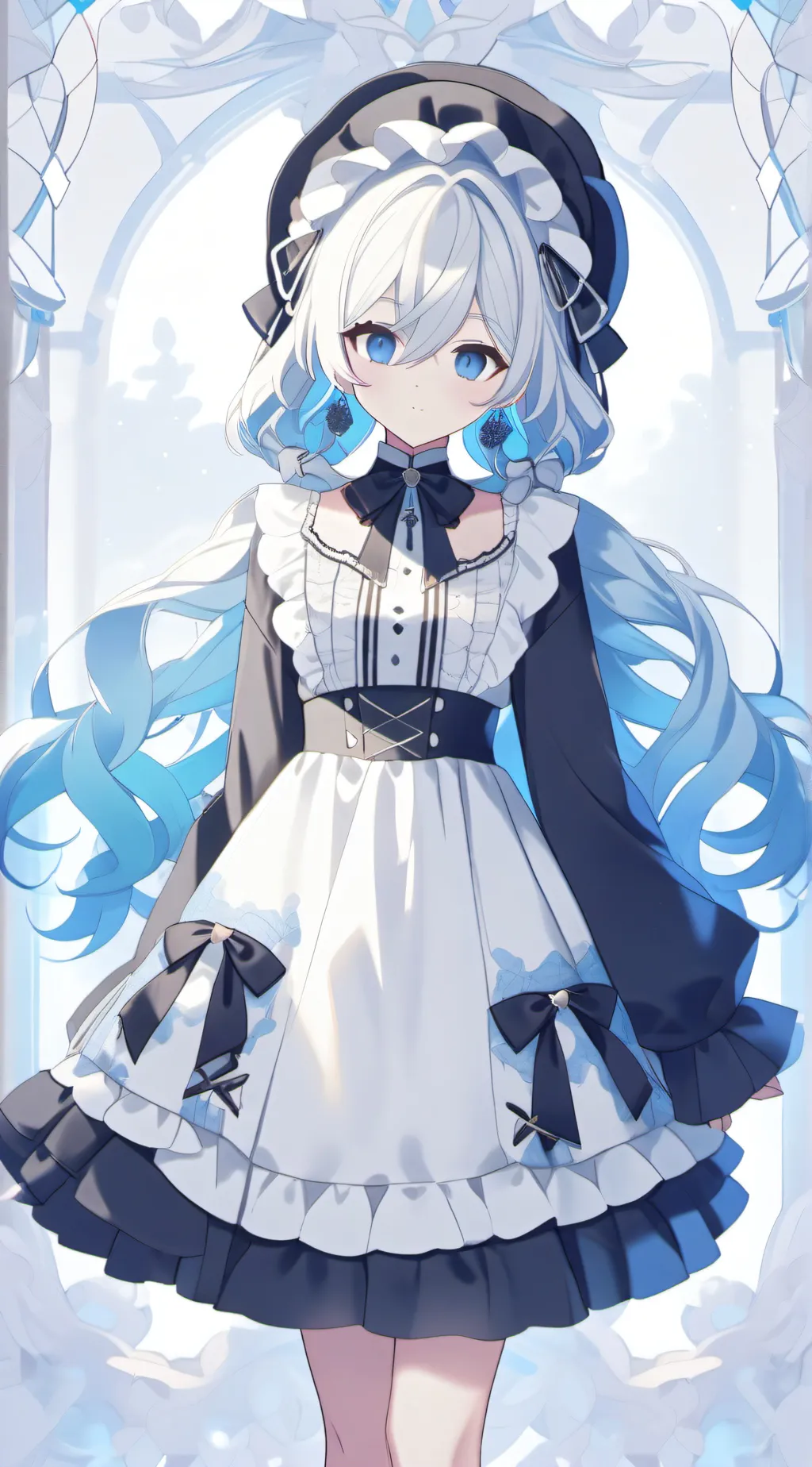 ai character: maid furina background