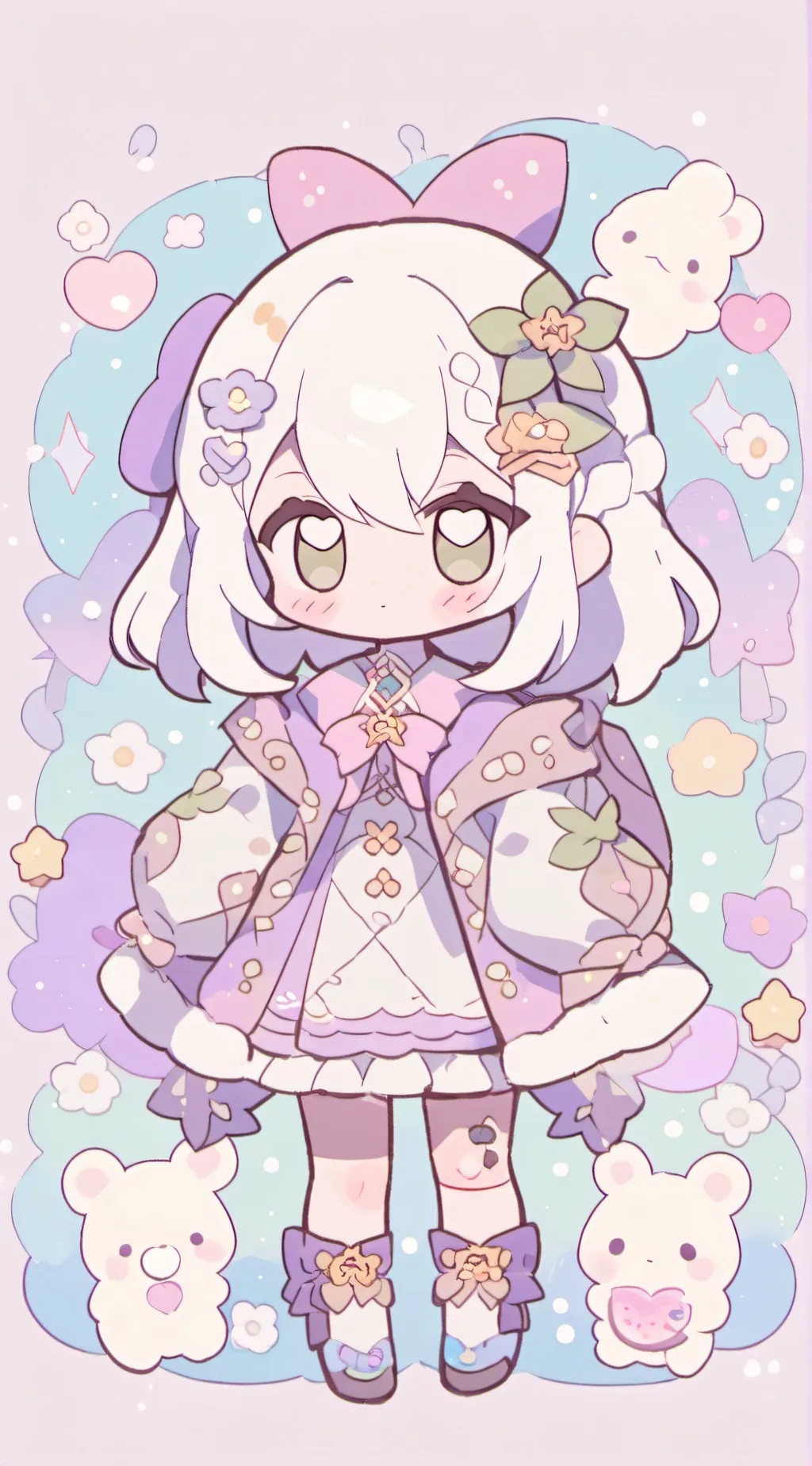 ai character: Undertale background