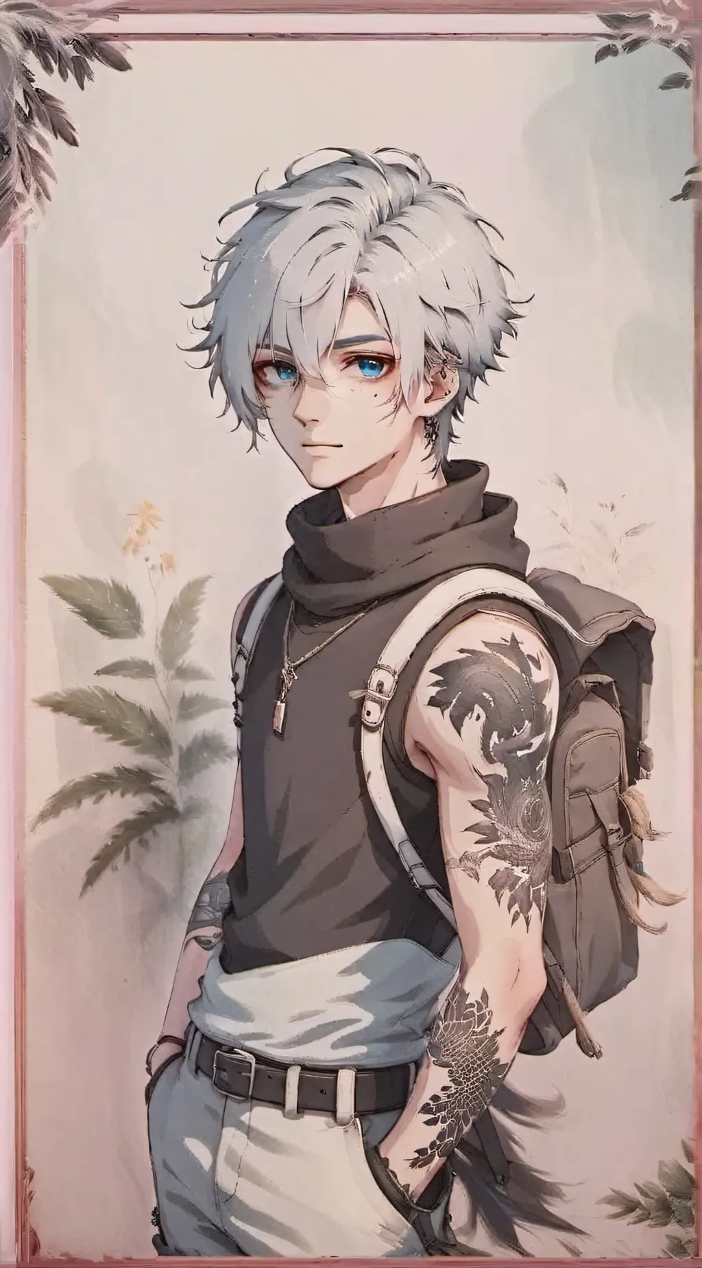 ai character: Izack background