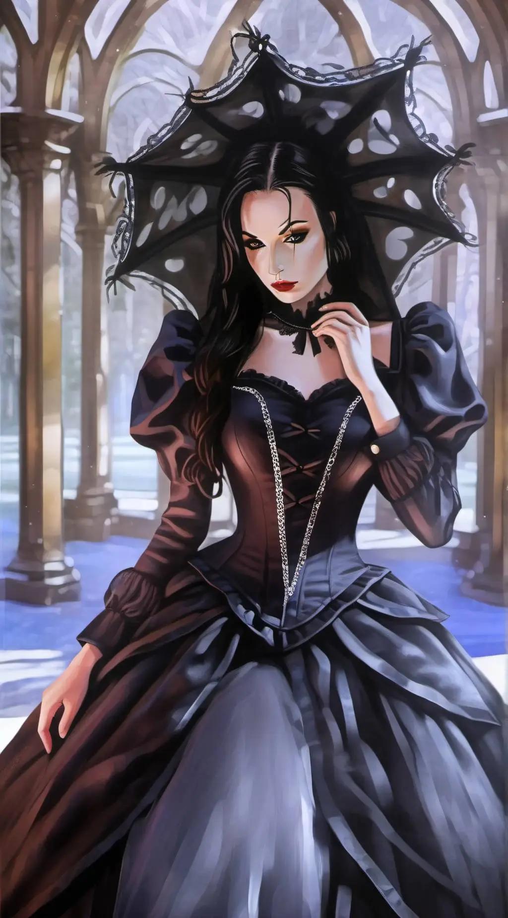 ai character: Dracura background