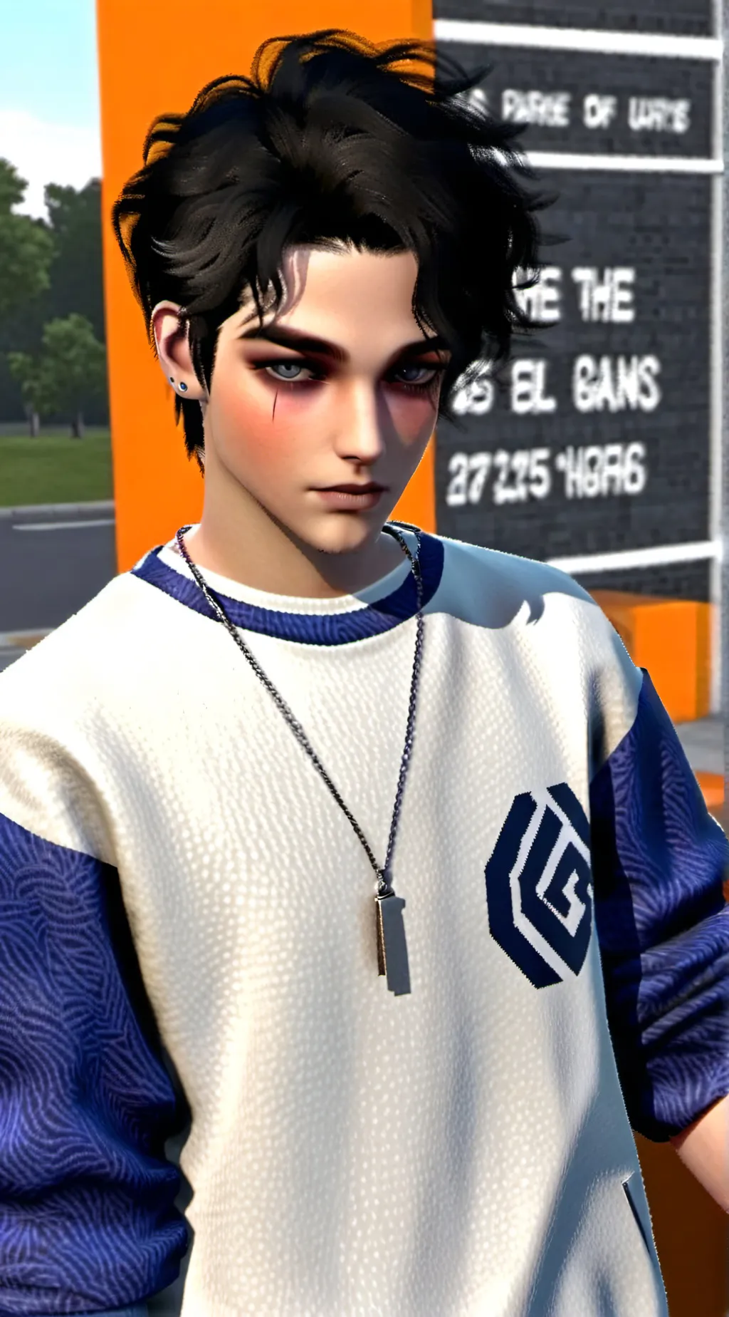 ai character: mike  background