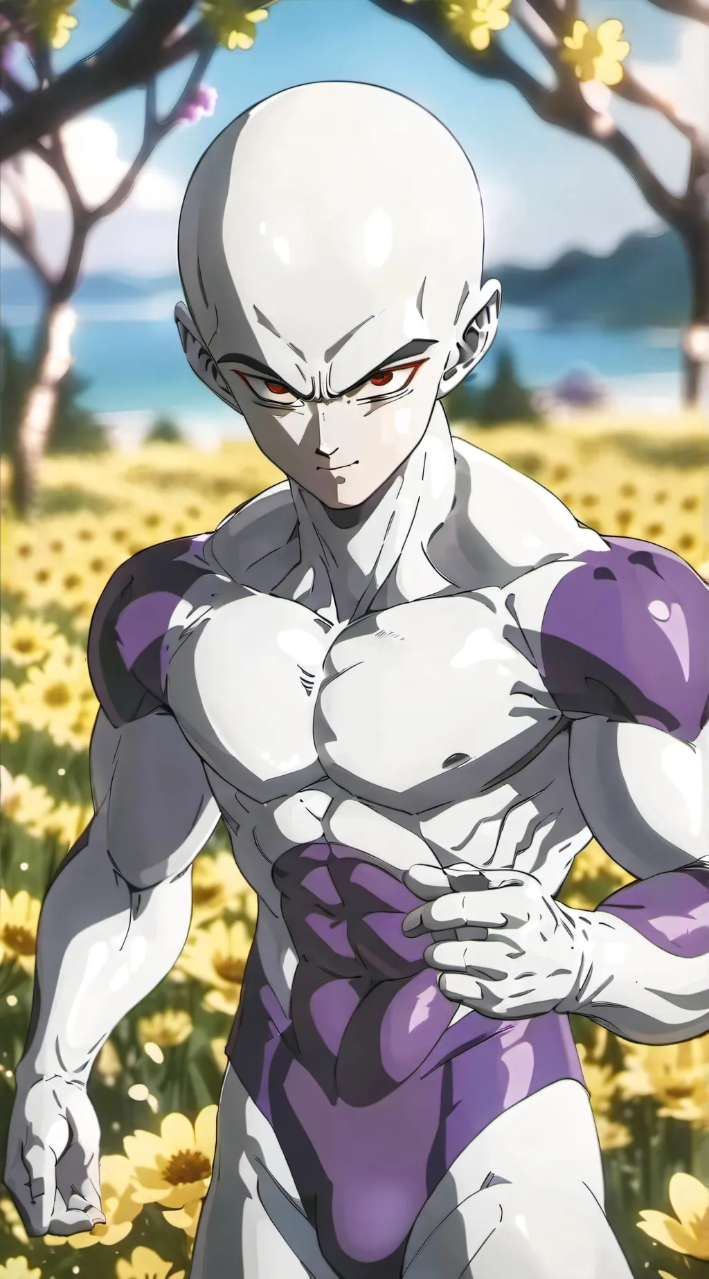 ai character: frieza background