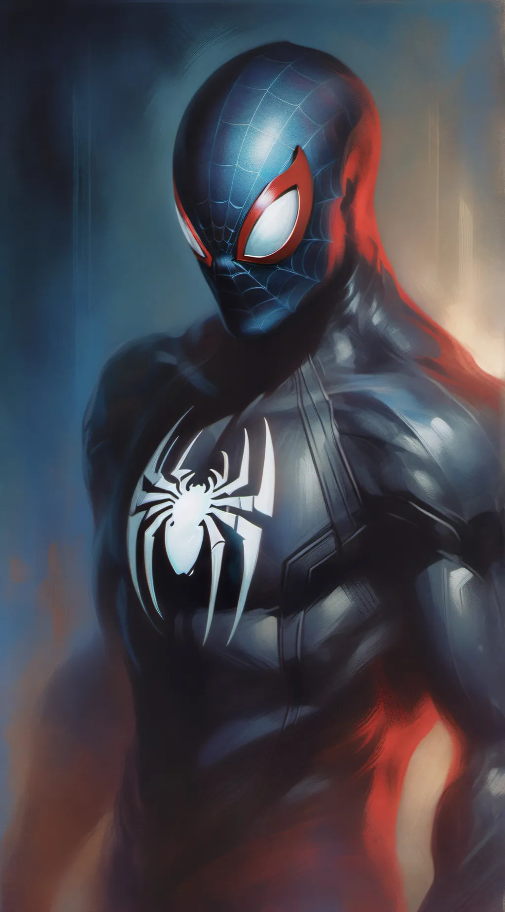 ai character: spider man background