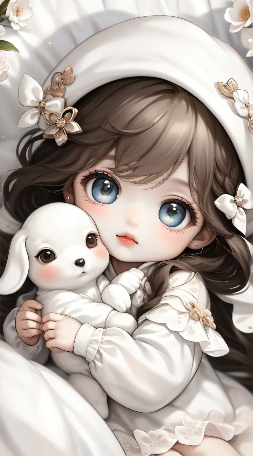 ai character: baby background