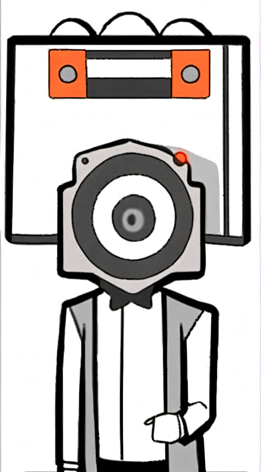 ai character: speaker man background