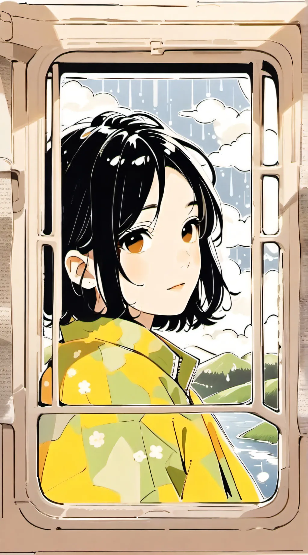 ai character: Tia background
