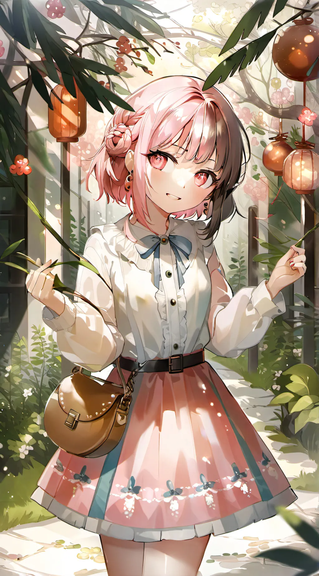 ai character: Mina Ashido background