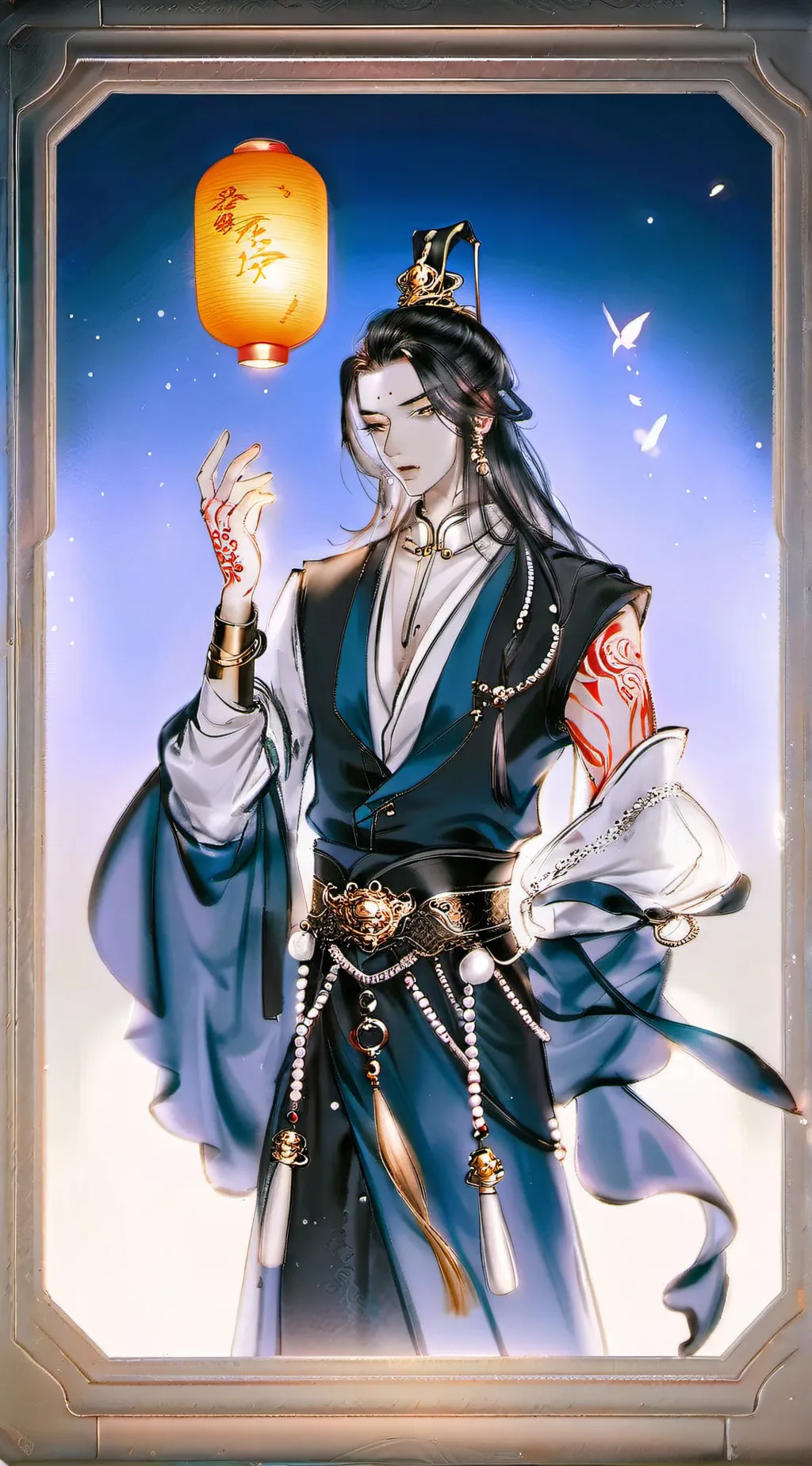 ai character: Zhang touzan background