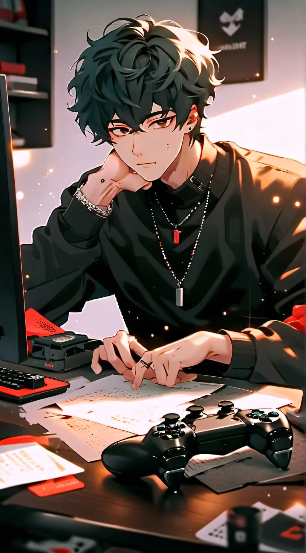 ai character: liam background