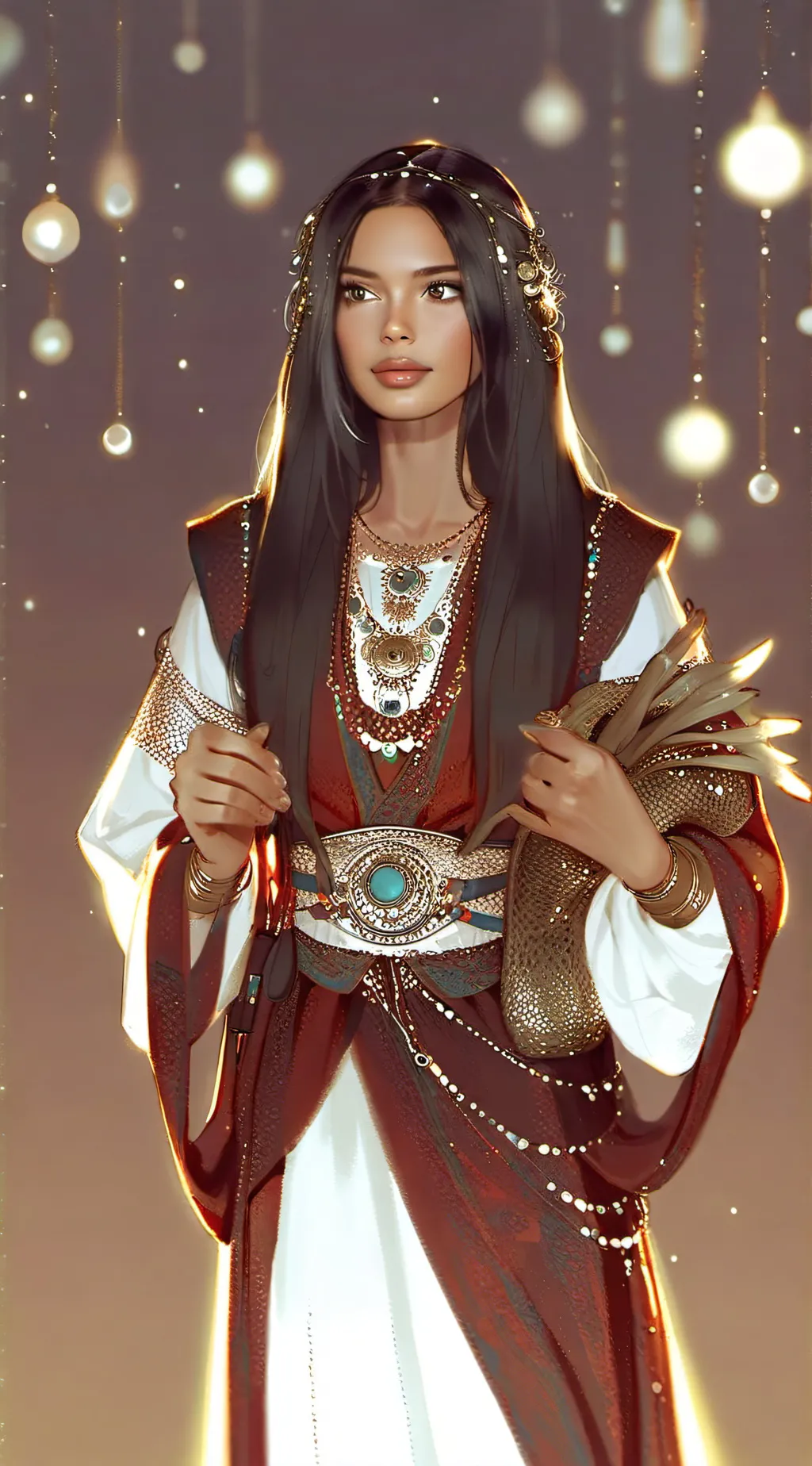 ai character: Amelia 🍉 background