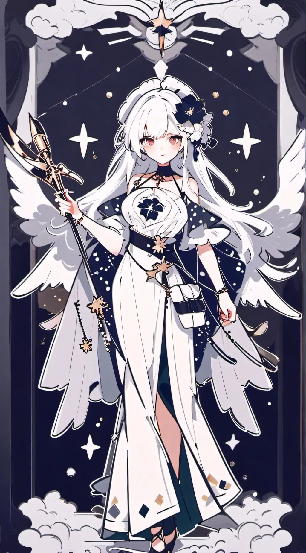 ai character: MILEY  background