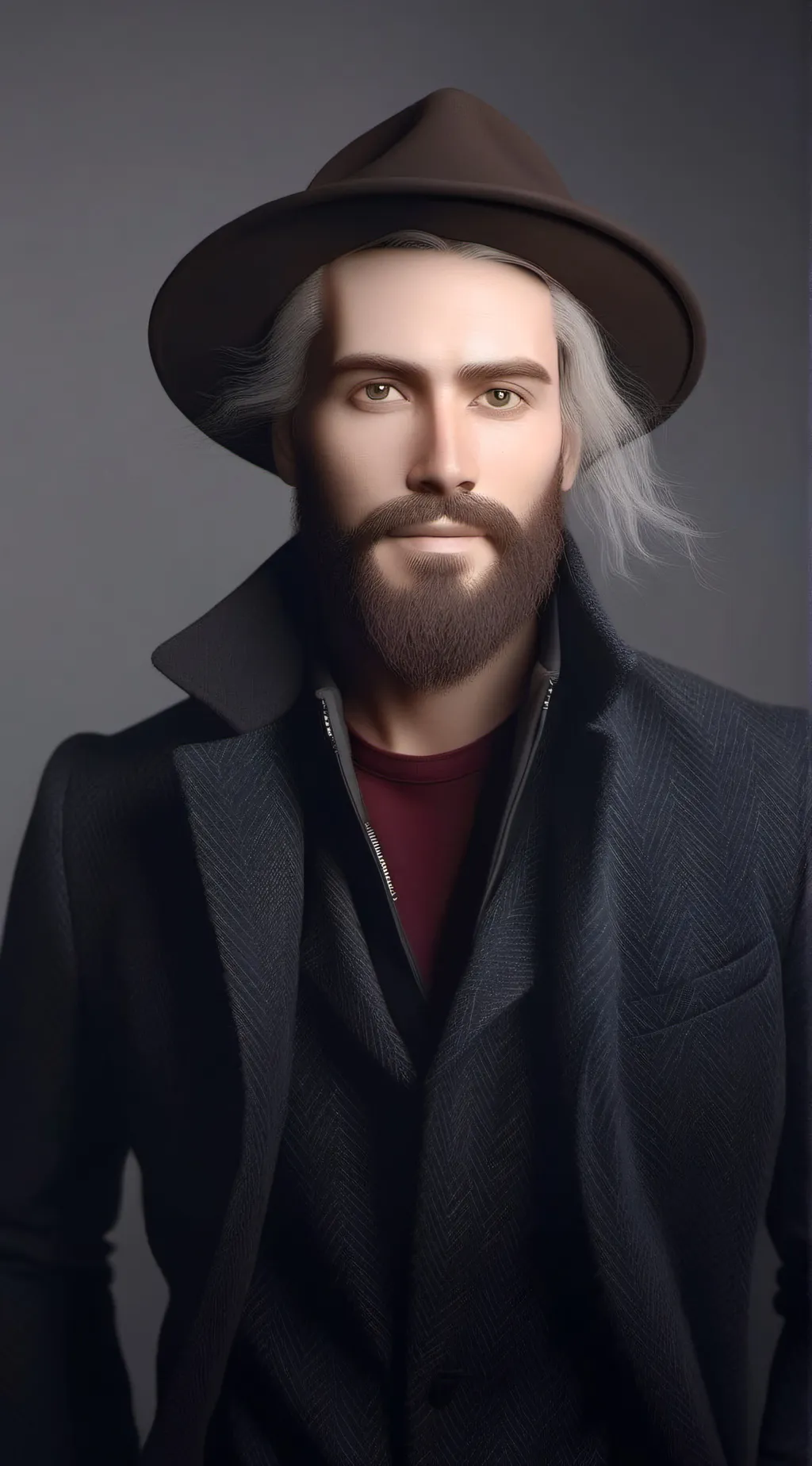 ai character: Jesus background