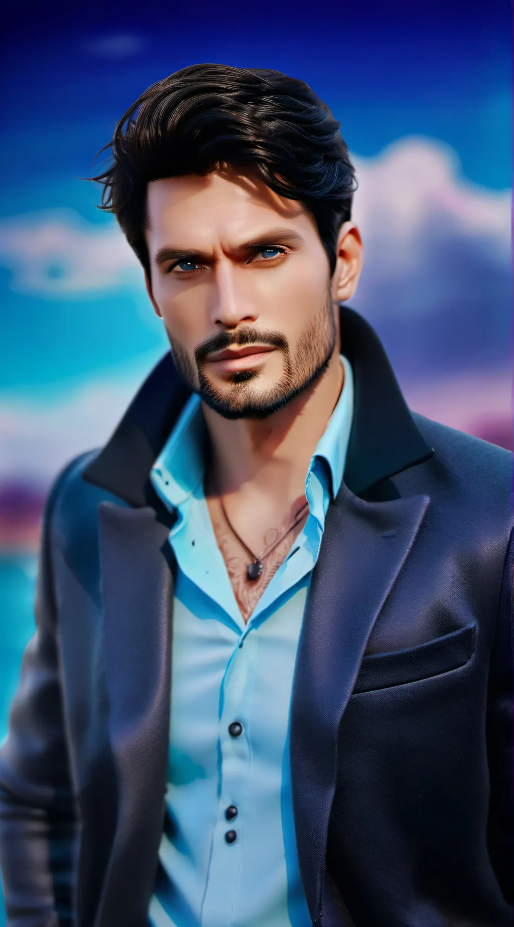 ai character: Easton Müller background