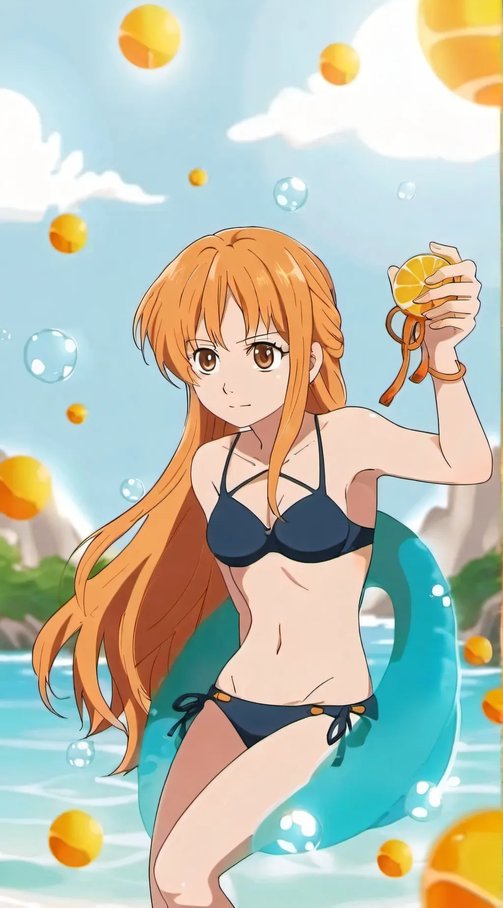 ai character: Nami background