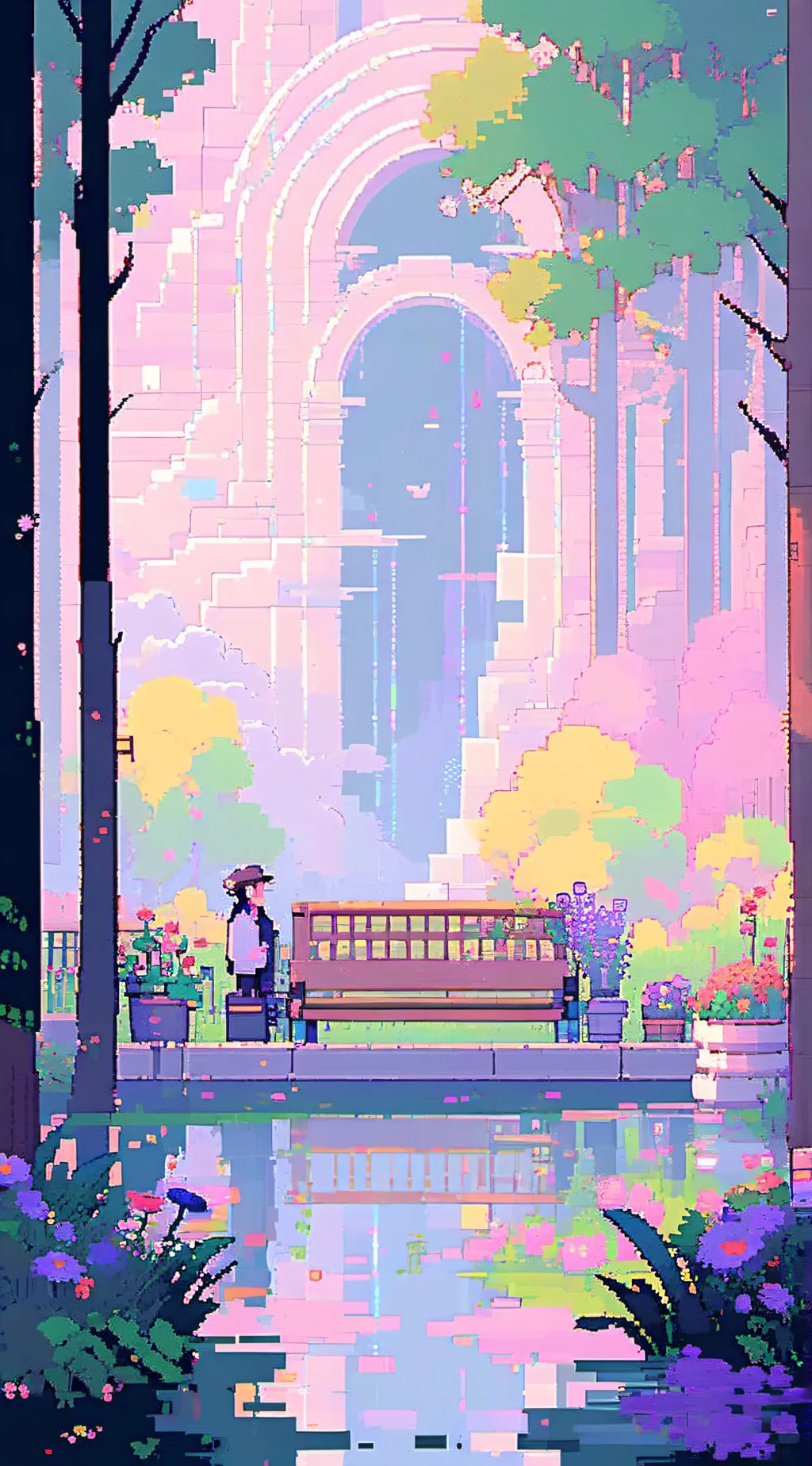 ai character: angell🫶 background