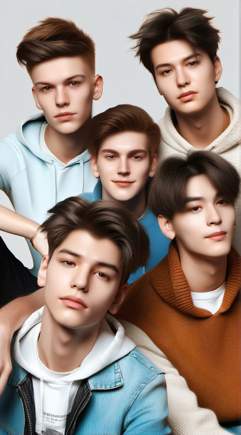 ai character: friend group.  background