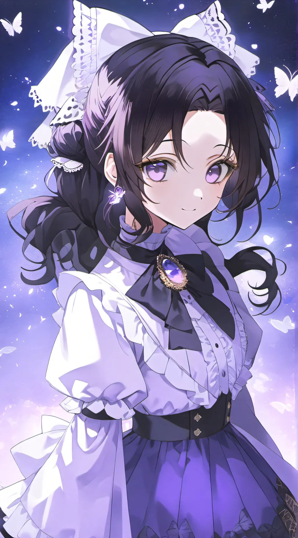 ai character: Demon slayer background