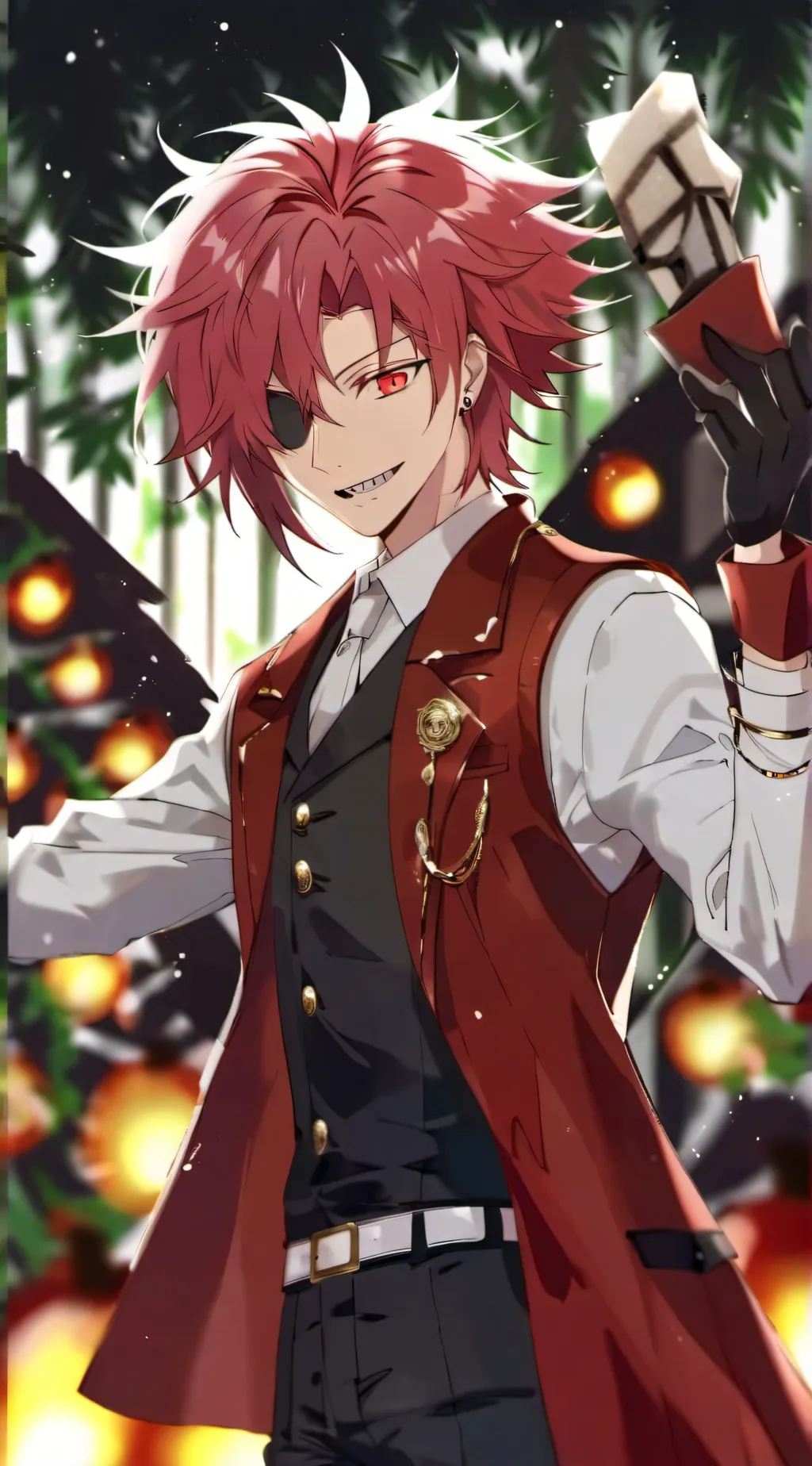 ai character: 🦈Eijiro kirishima🦈 background