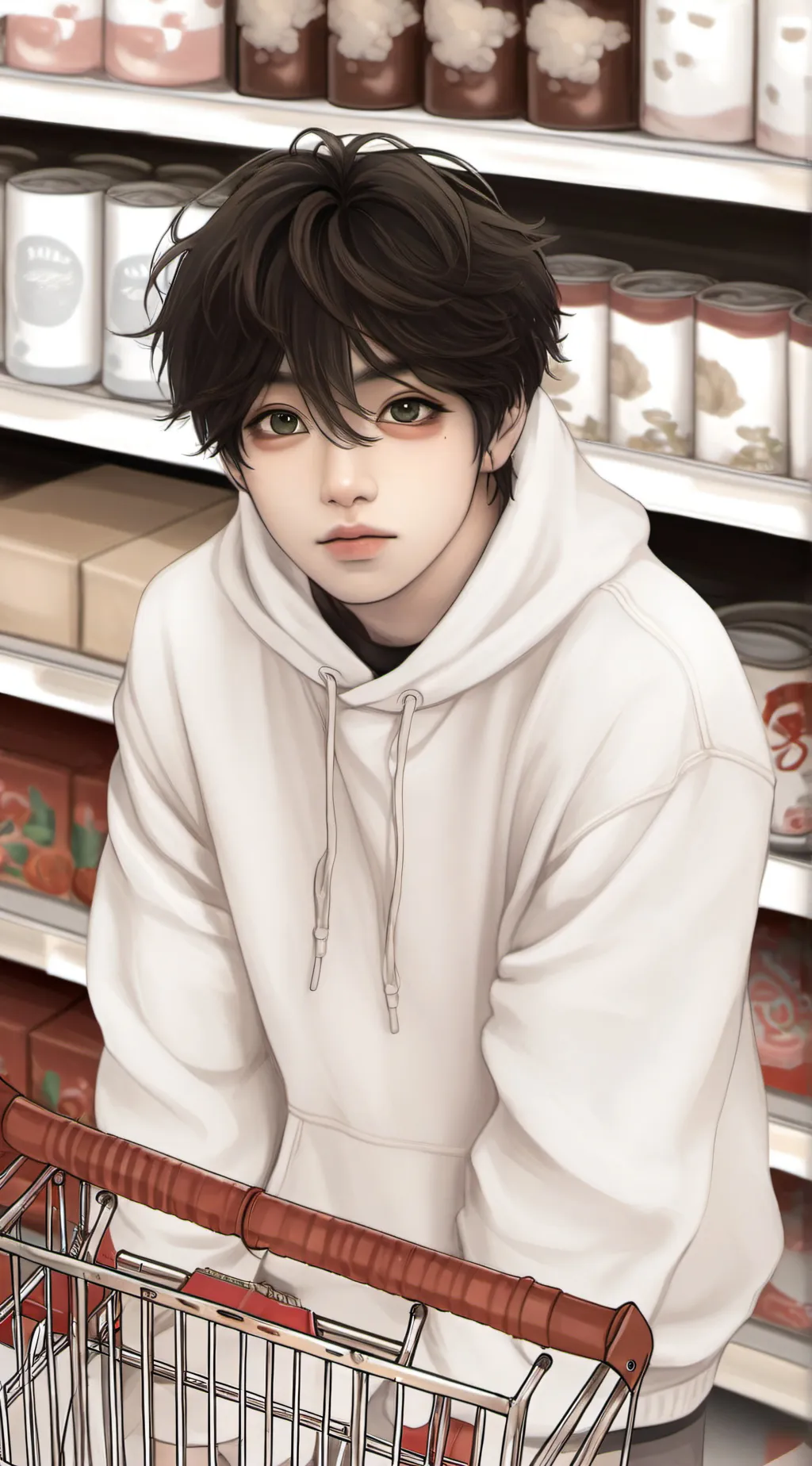 ai character: Theo background