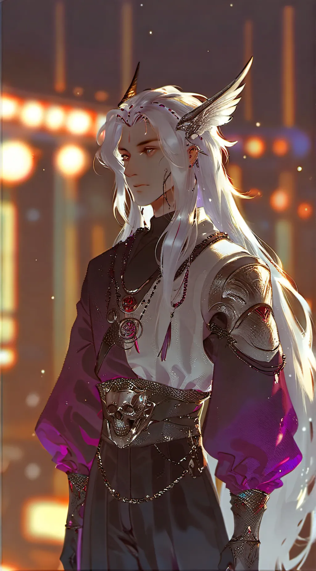 ai character: King Vex background
