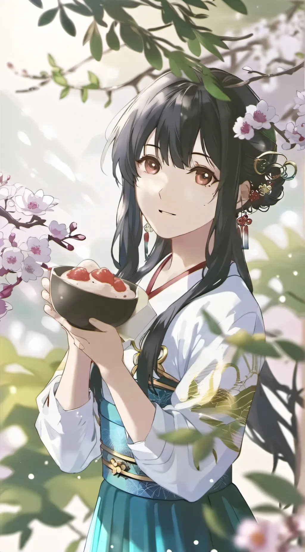 ai character: Shinobu Kocho background