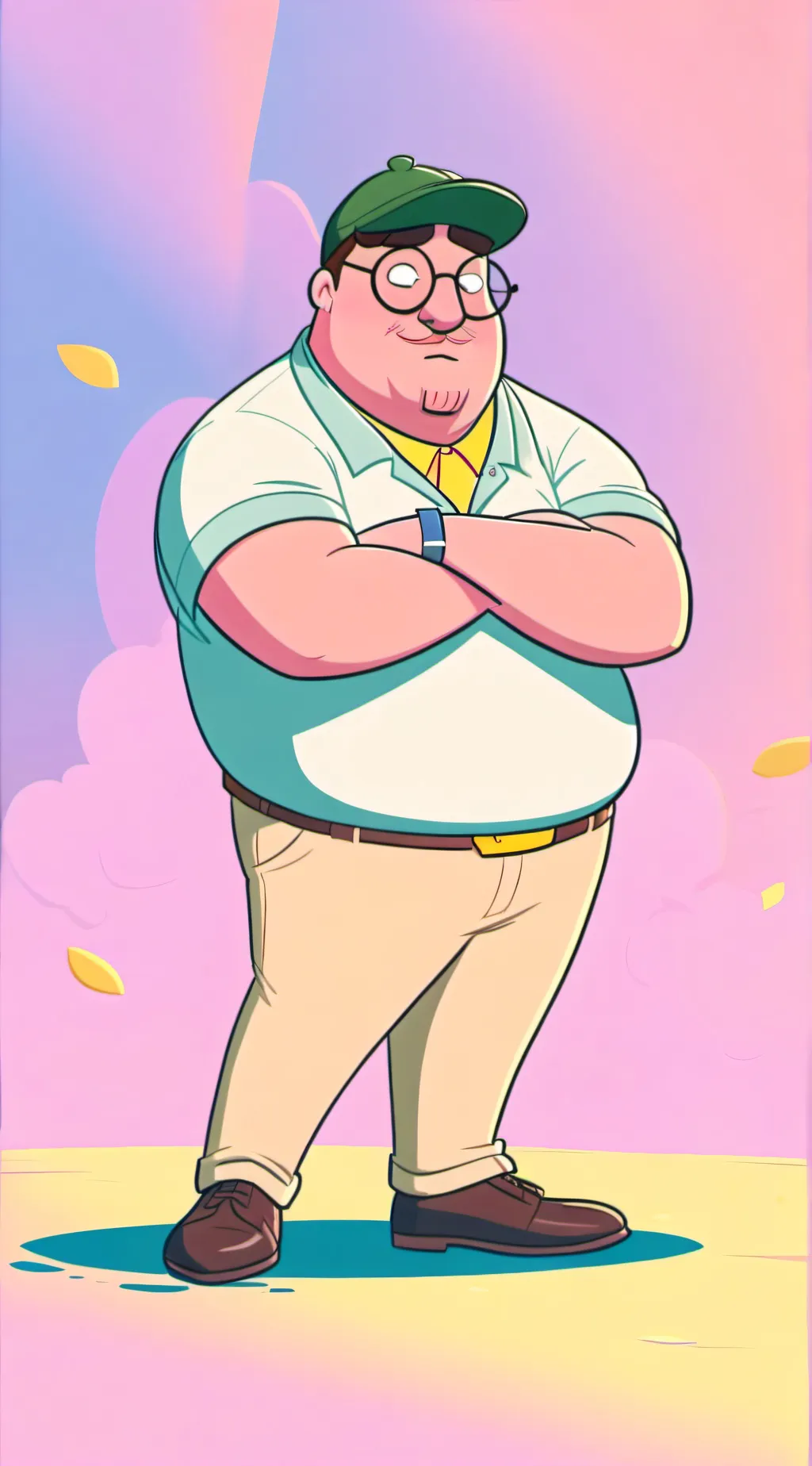 ai character: Peter Griffin background