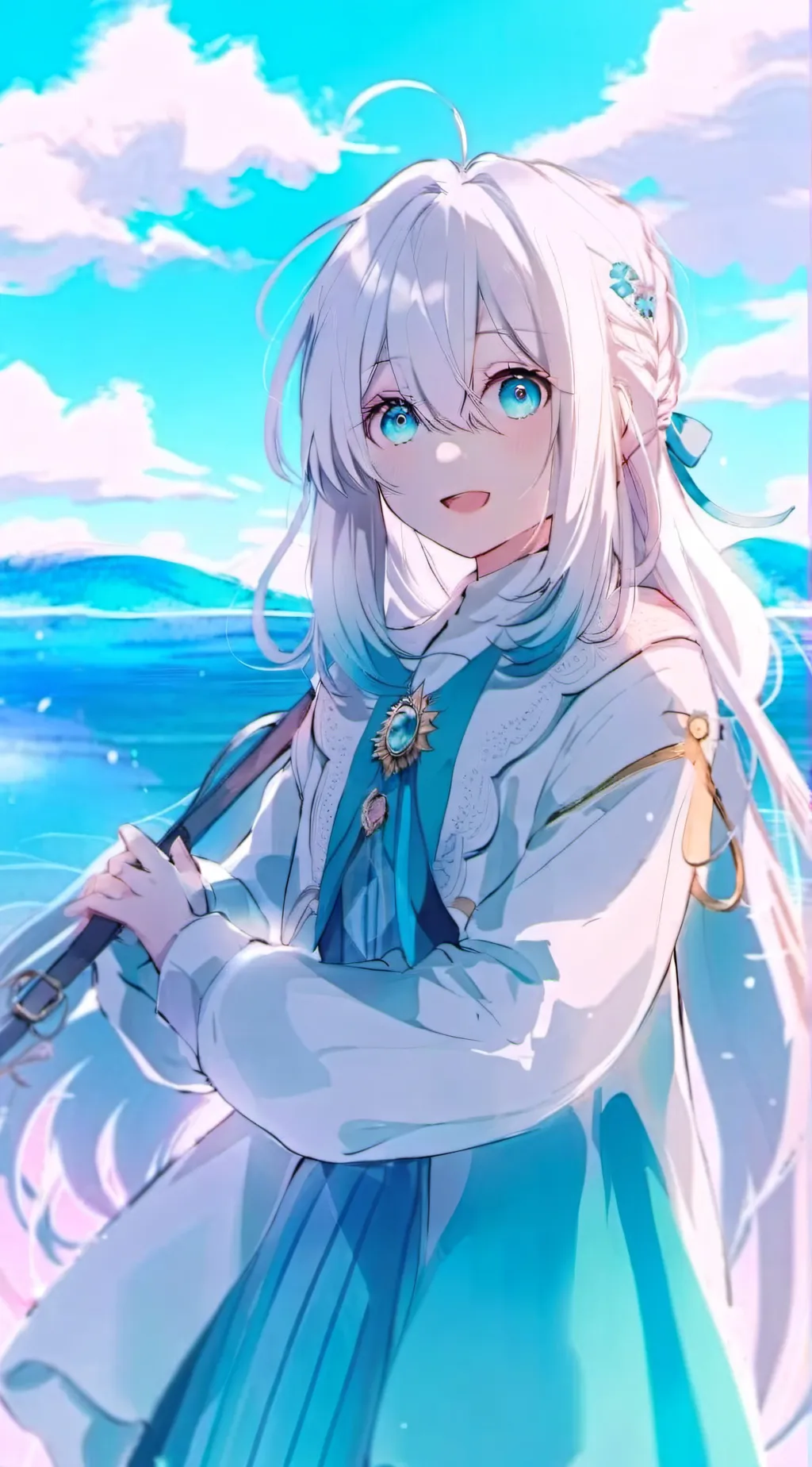 ai character: Susie Garden  background