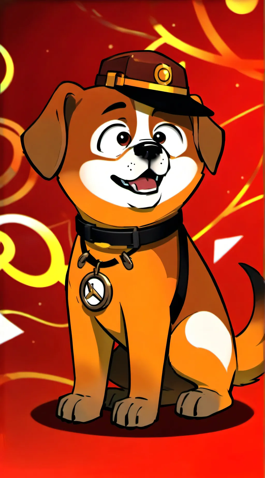 ai character: Dogday background