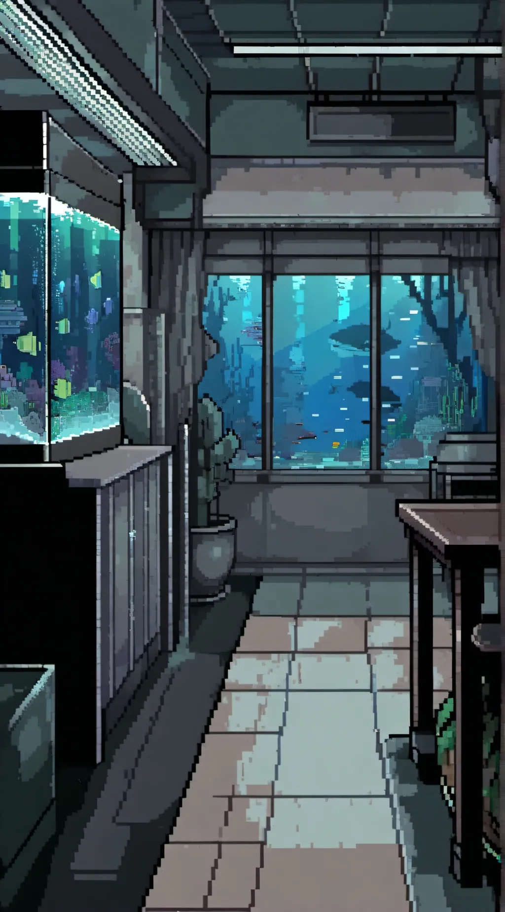 ai character: ★️FPE Aquarium★️ background