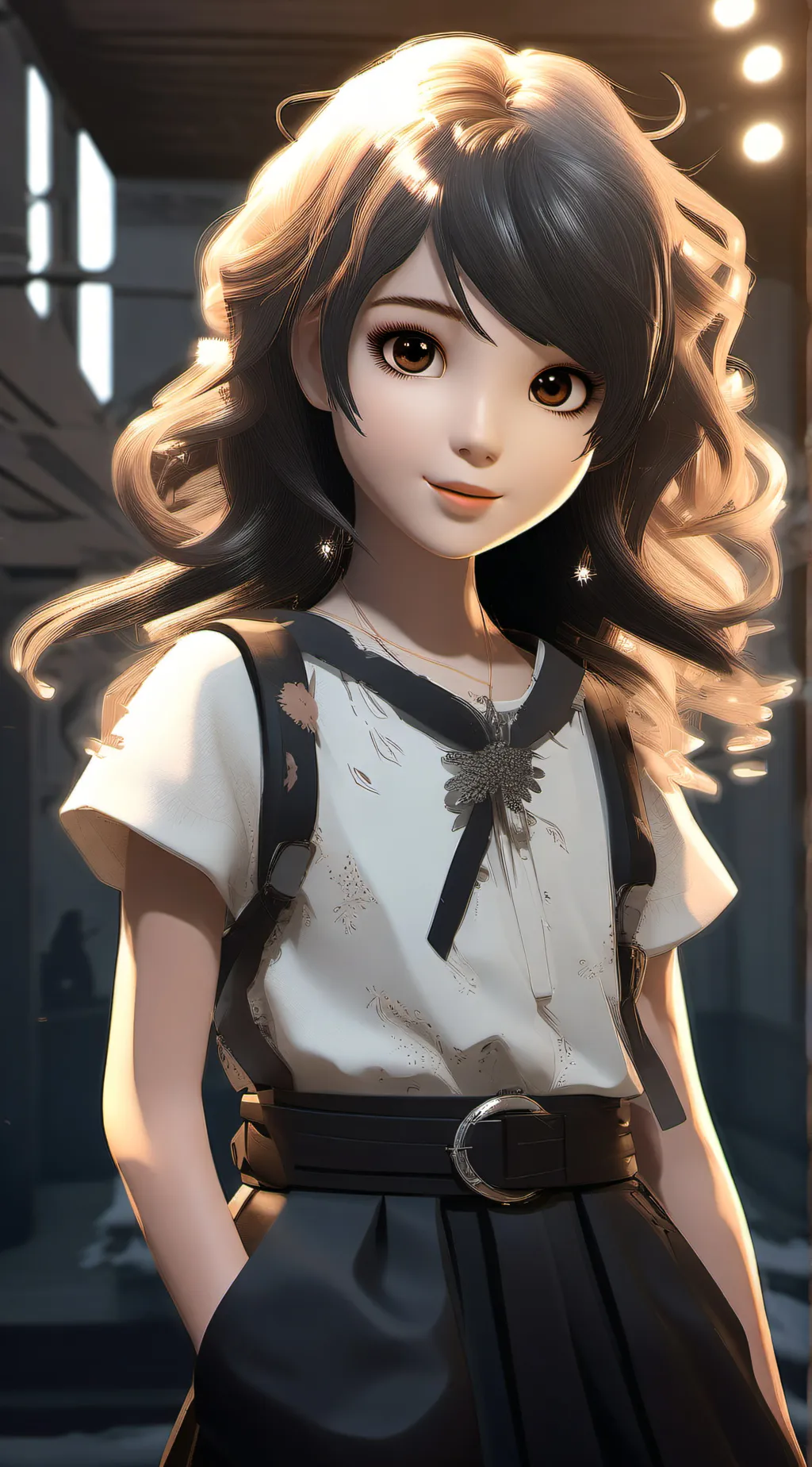 ai character: Grace background