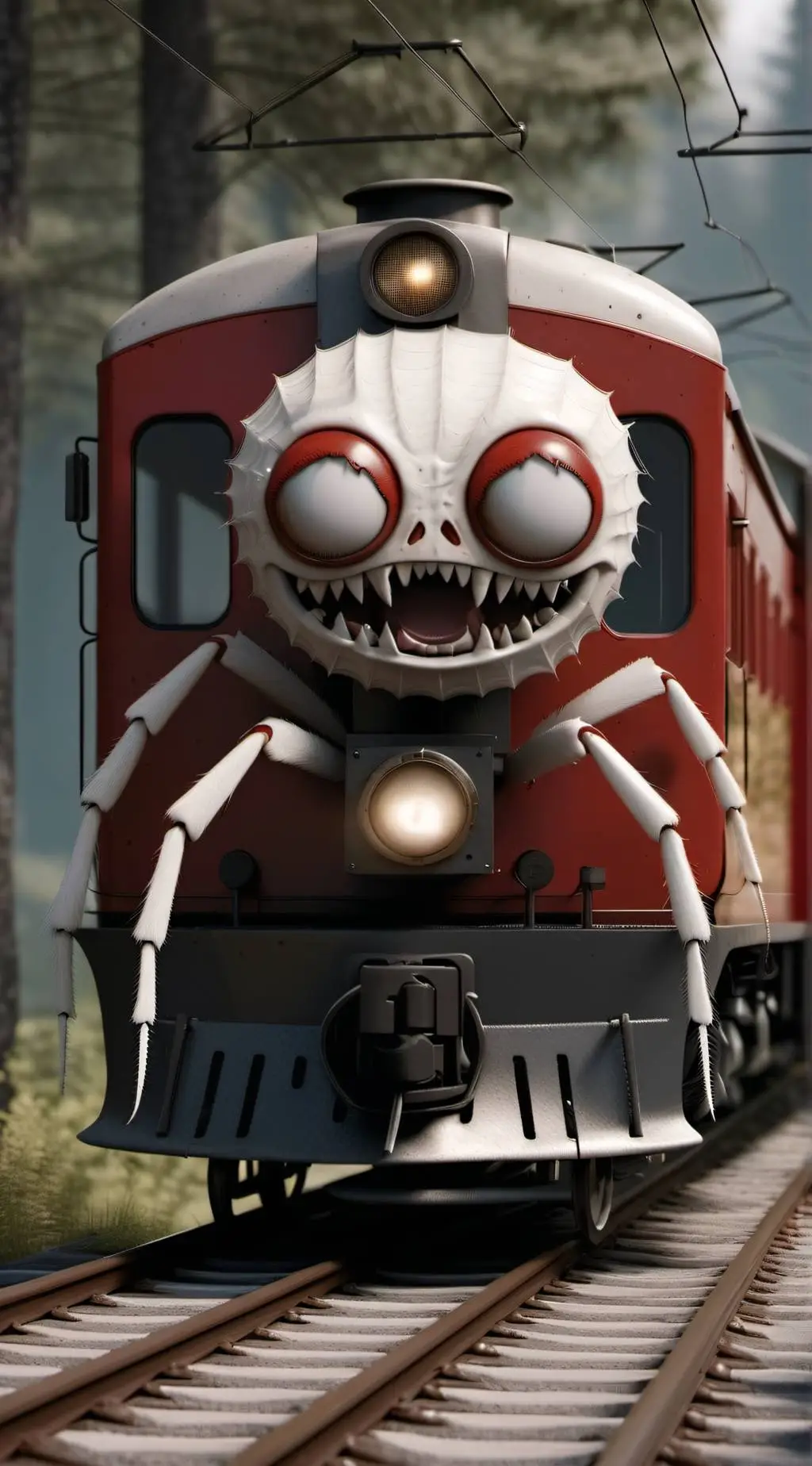ai character: Choo Choo Charles background