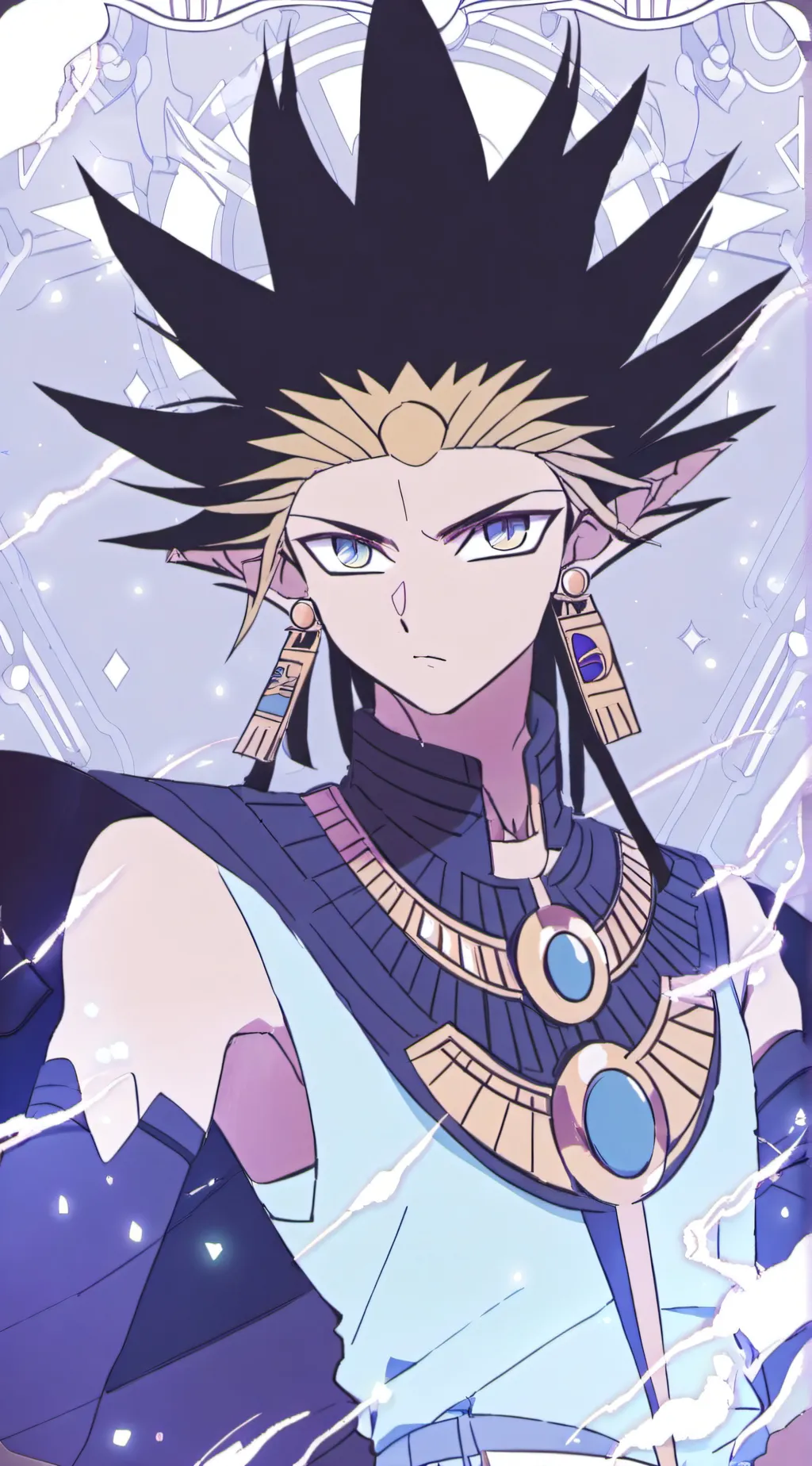 ai character: yami yugi background