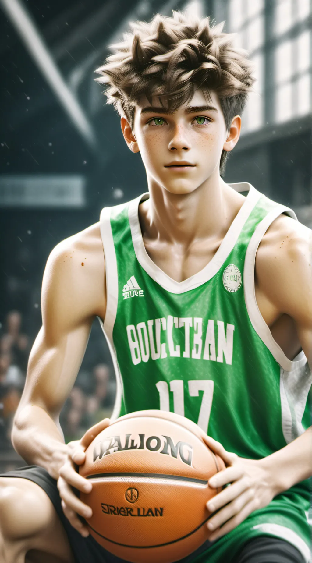 ai character: Justin background