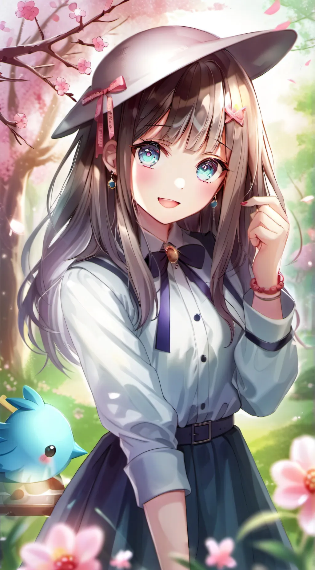 ai character: lily  background
