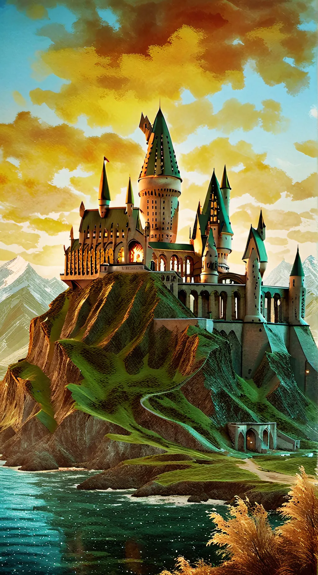 ai character: Mimicing draco background