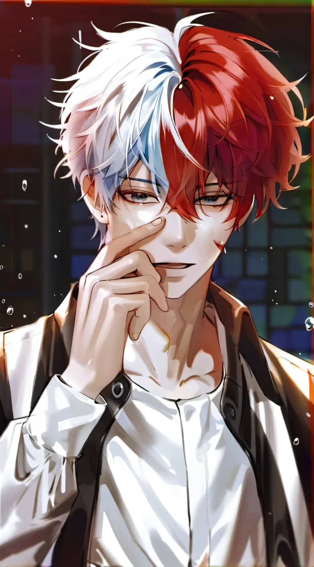 ai character: villain shoto todo background
