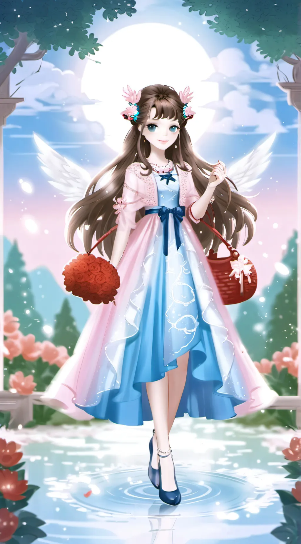 ai character: Angela background