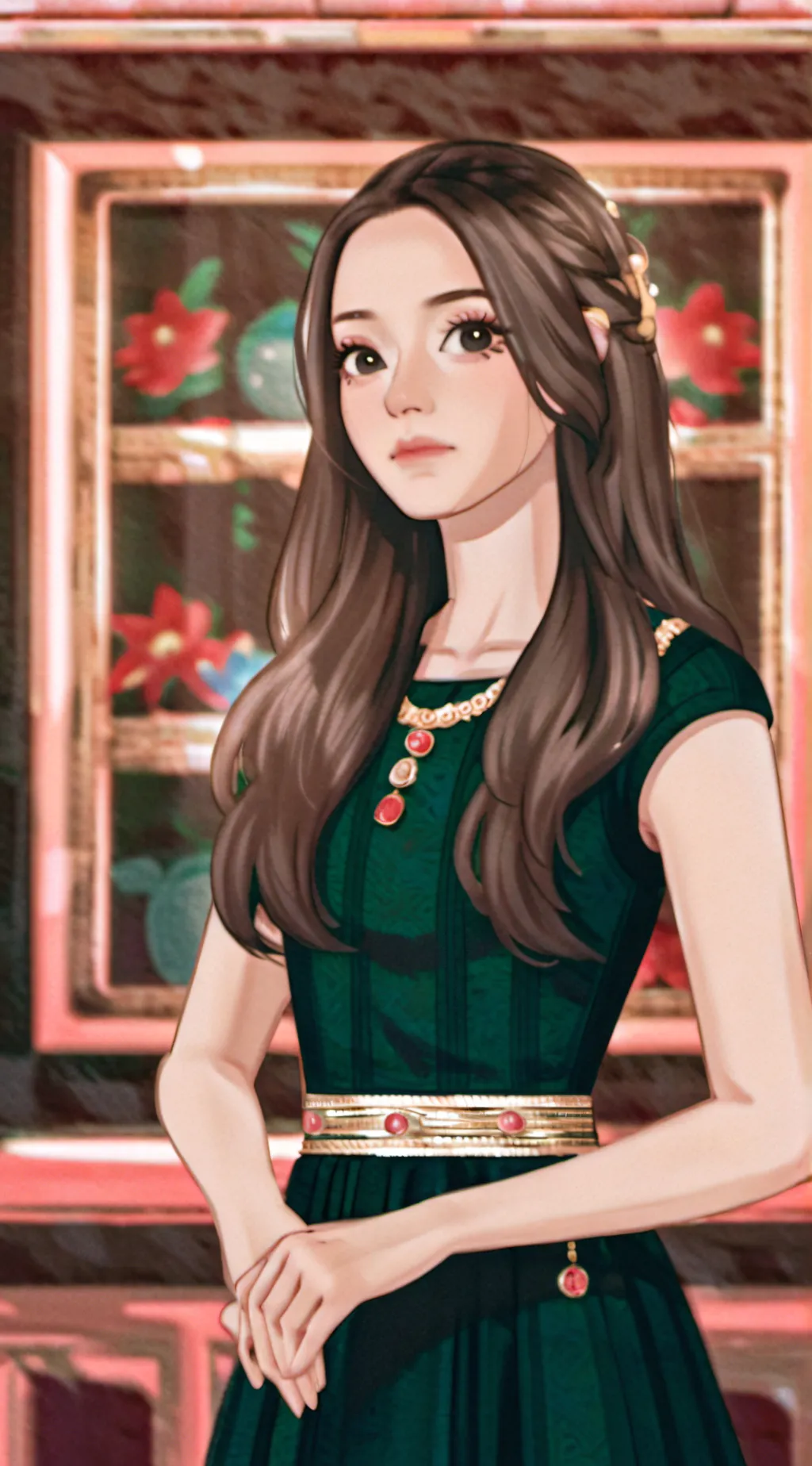 ai character: Amelia background
