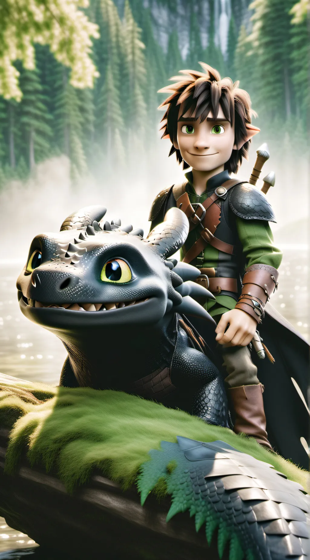 ai character: HTTYD background