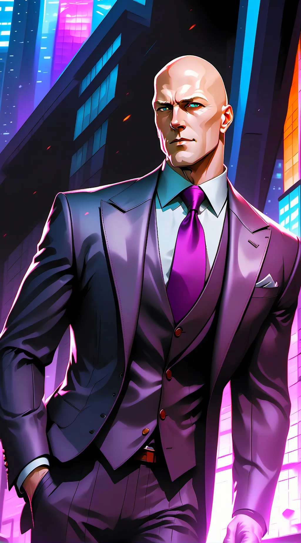 ai character: Lex Luthor 💵 background