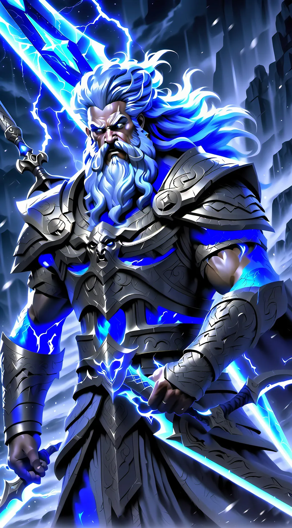 ai character: ZUES background