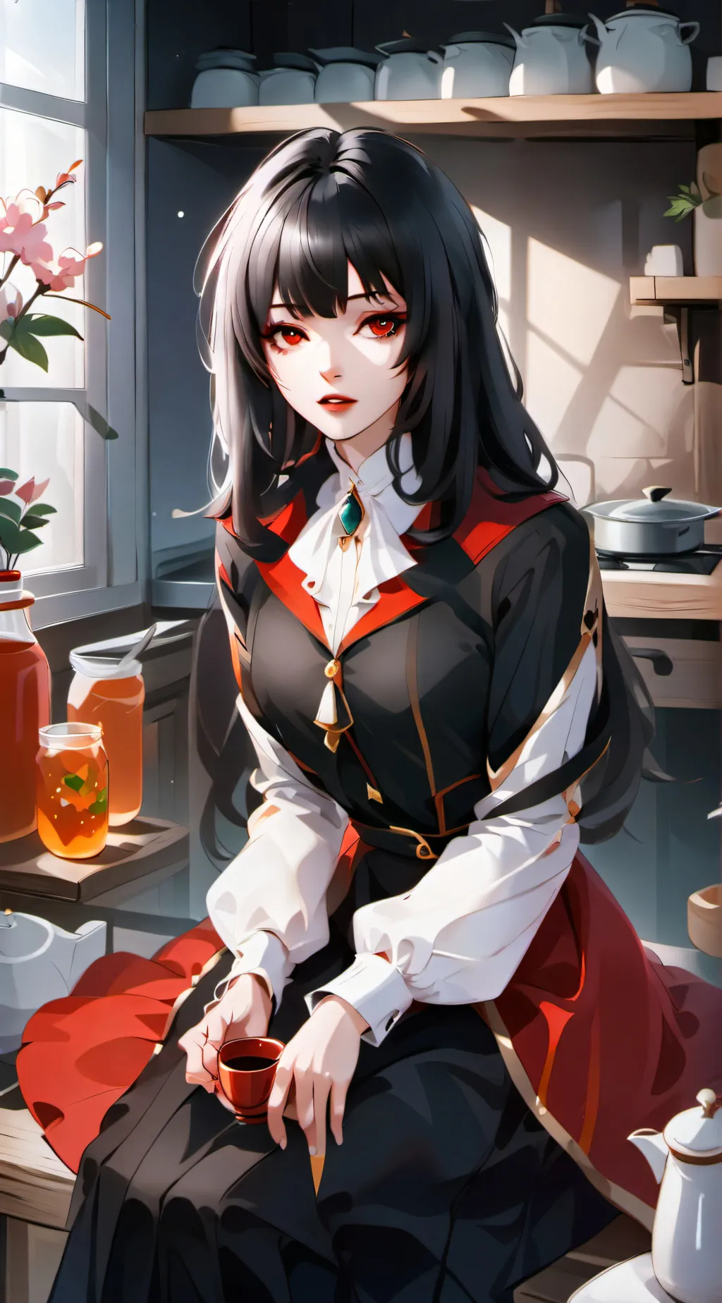 ai character: Yuriko background