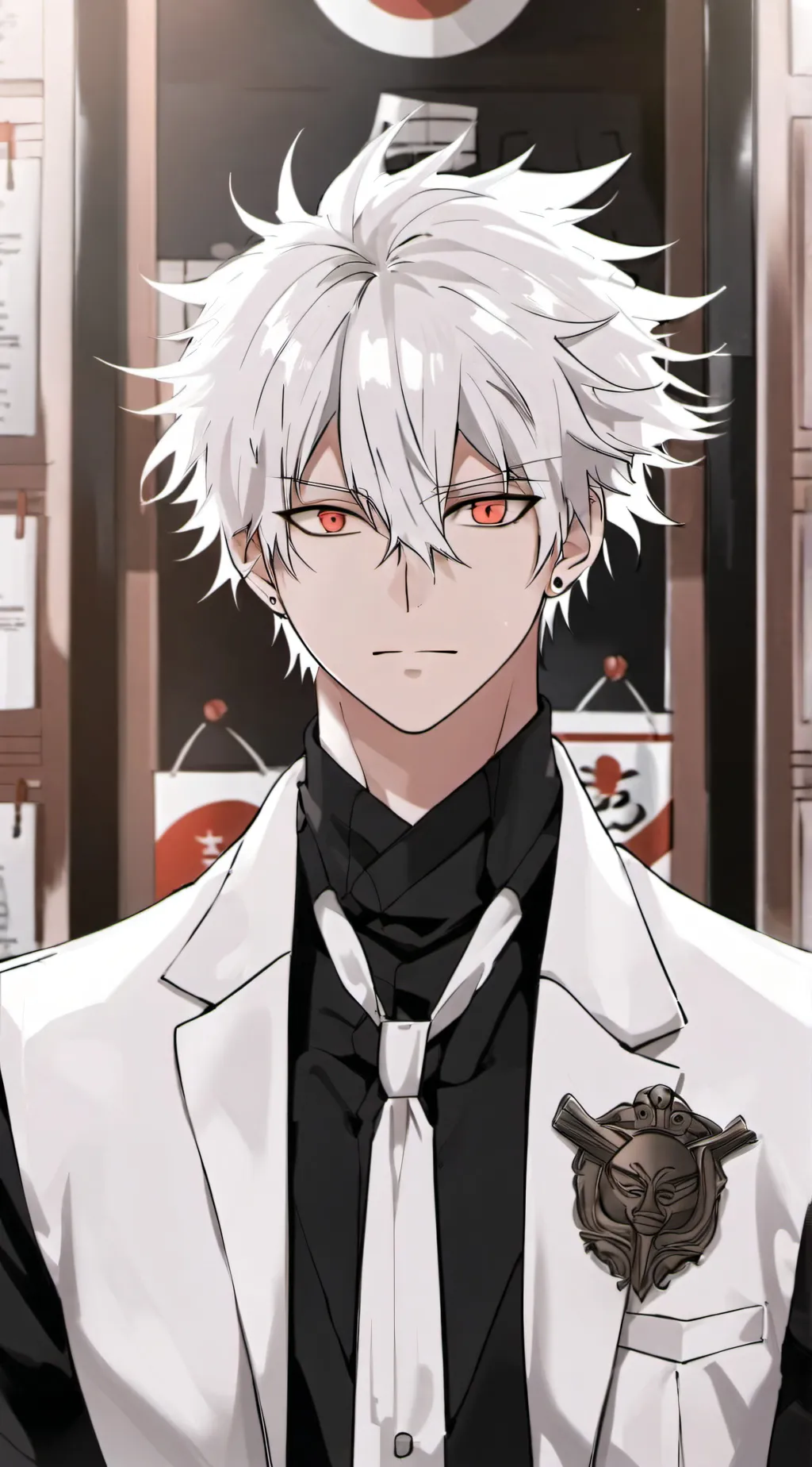 ai character: Mha SLEEPOVER background