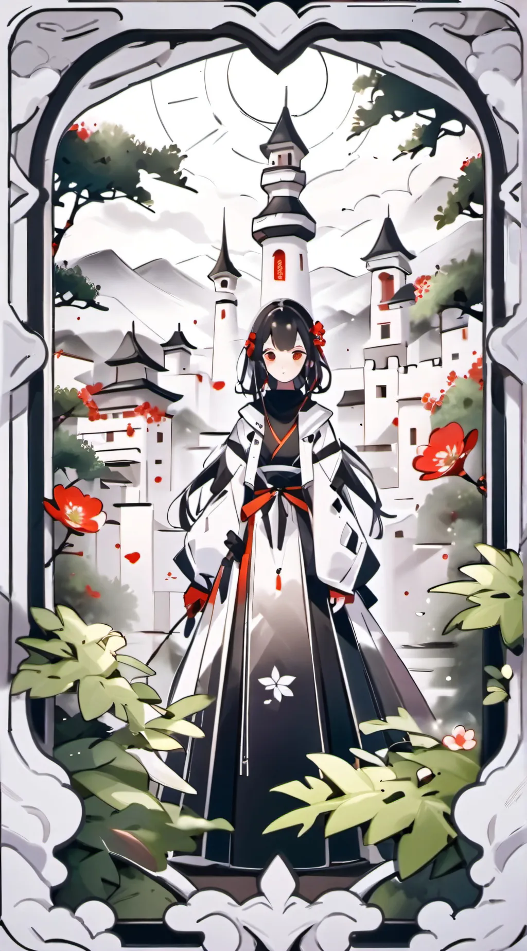 ai character: you cant flirt me😂 background