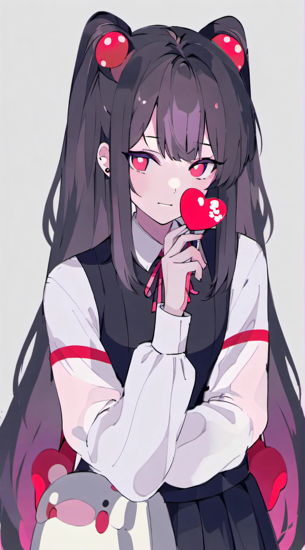 ai character: Luna background