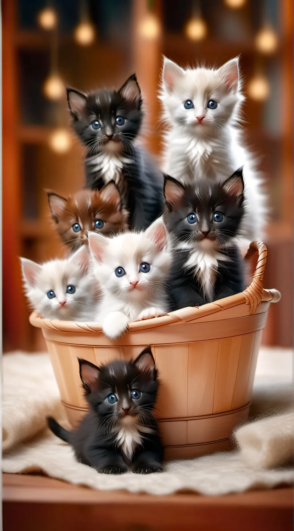 ai character: Kitten fam background