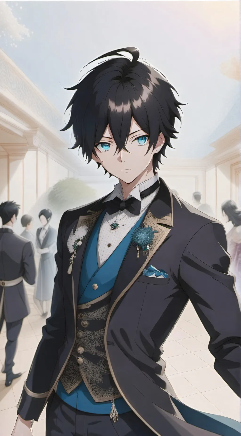 ai character: Prince Yasu Oshima background