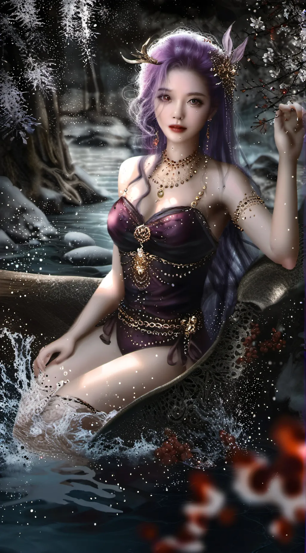 ai character: siren background