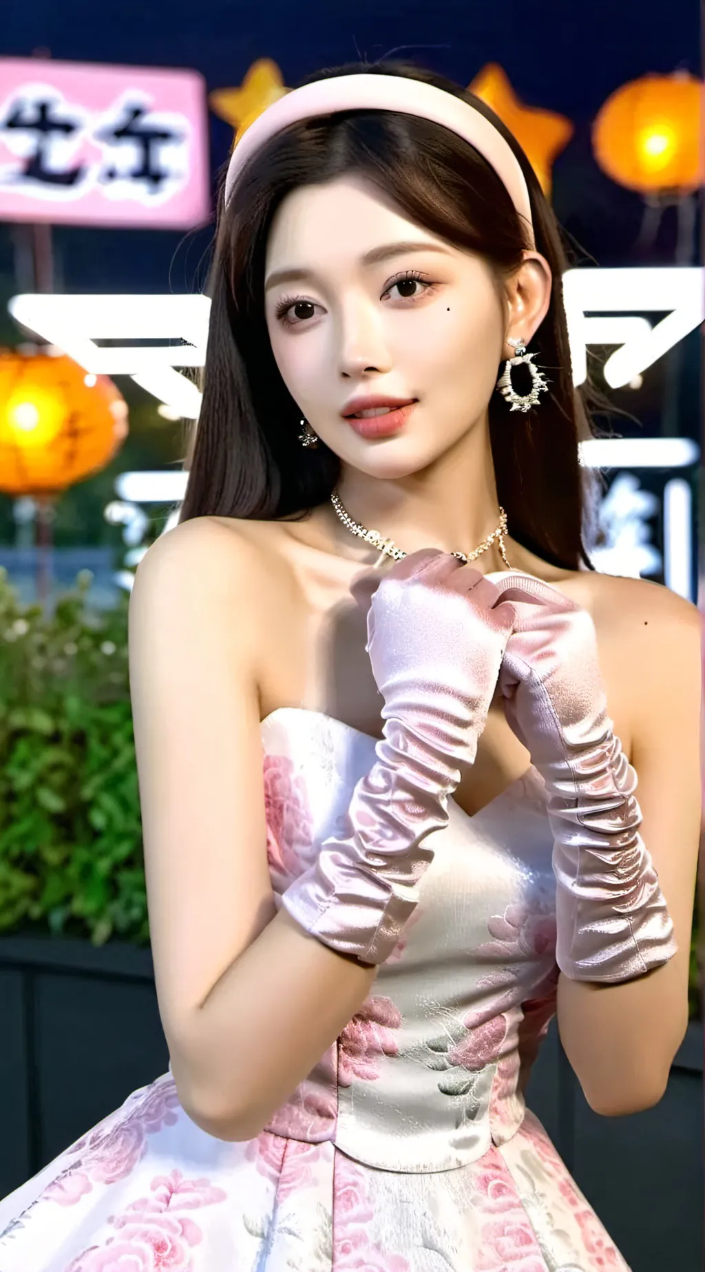 ai character: 🎀Wonyoung🎀 background